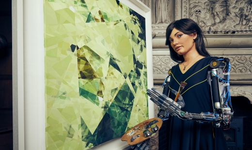 Ai-Da the robot artist's first exhibition has us asking: What even is art?