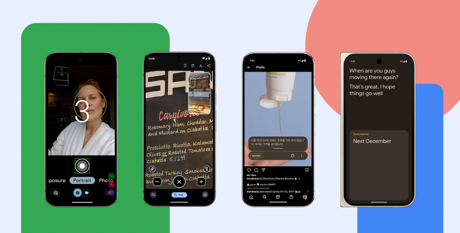 Google Taps AI to Improve Accessible Camera Features, Live Transcribe
